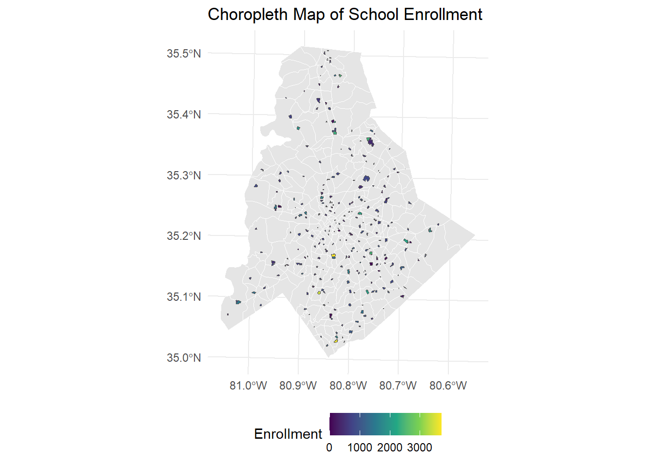 Map 3: Schools